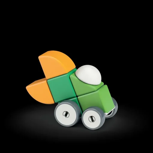202 Geomag Magicube 4 Shapes Recycled Wheels 13 Pcs