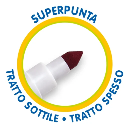 24 Pennarelli Superpunta Lavabili Crayola