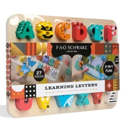 Alfabeto Puzzle Di Animali In Legno