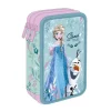 Astuccio Coolpack Frozen, Multiscomparto 3 Zip , Completo Con 46 Pezzi