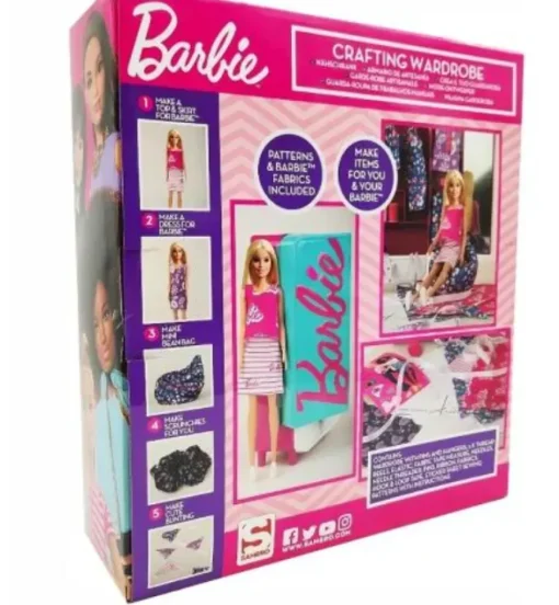 Barbie Armadio Crea La Moda, Playset Armadio Crea La Moda Con Bambola Barbie Inclusa, Tanti Accessori, 3+ Anni, Y2737