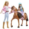 Barbie E Stacie Sorelle A Cavallo Playset Con Cavallo, 3+ Anni Gxd65