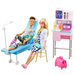 Barbie Playset Con Bambola Medico, 20+ Accessori Medici E Tavolo Da Visita
