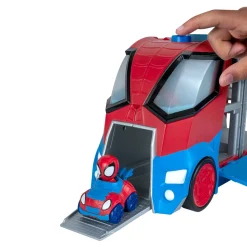 Base Mobile Di Spidey Per Il Trasporto Dei Veicoli E Con Diverse Funzioni Di Gioco