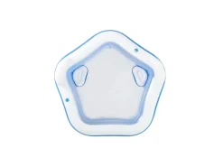 Bestway Piscina Family Pentagono 213X206X69 Cm Con Due Sedute, Due Poggiatesta E Due Portabicchieri