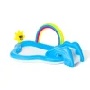 Bestway Play Center Arcobaleno 257X145X91 Cm Con Scivolo E Sole Spruzzo