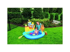 Bestway Play Center Nave 140X130X104 Cm Con Pesci E Accessori Gonfiabili