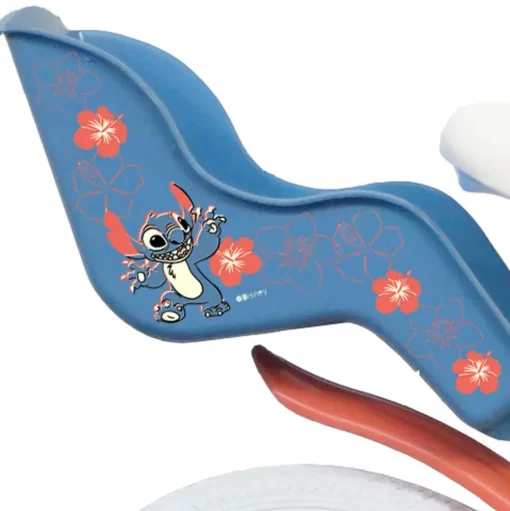 Bicicletta Da 14 Pollici Di Stitch, Con Cestino E Portabambole