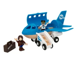 Brio Set Aeroplano Con Scala Imbarco