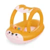 Canottino Volpe Con Copertura Cm. 85 58 Con Velcro Per Facilitare Entrata E Palline Scorreveli