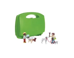 Carrying Case Bambini Con Cuccioli