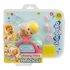 Cicciobello Amicicci Nursery Time, Playset Nursery Per Il Cambio Del Bebe