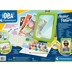 Clementoni 18677 Idea Atelier Della Pittura, Set Pittura Per Bambini