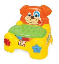 Clementoni 17080 Poltroncina Portamattoncini Cagnolino