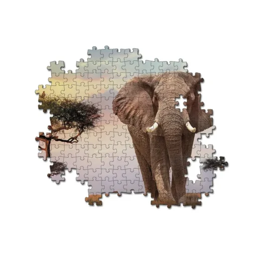 Clementoni 35096 Puzzle 500 Hqc African Sunset 49 X 36 Cm
