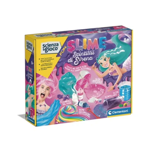 Clementoni 19352 Slime Scintillii Di Sirena
