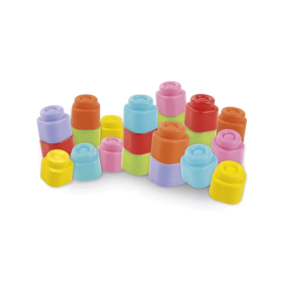 Clementoni 17988 Soft Clemmy Confezione 10 Mattoncini