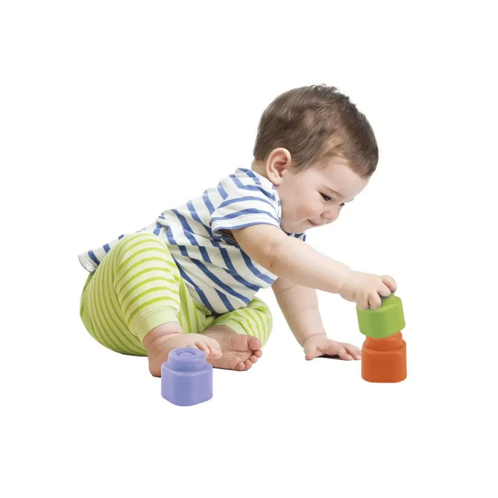 Clementoni 17988 Soft Clemmy Confezione 10 Mattoncini