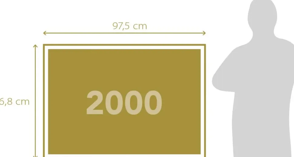 Clementoni Colorboom Collection Gradient 2000 Pezzi