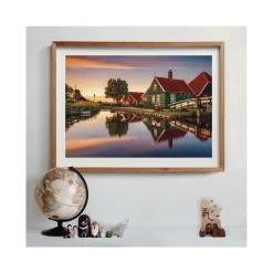 Clementoni Puzzle High Quality Collection Zaanse Schans 1500 Pezzi, Puzzle Adulti