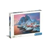 Clementoni Puzzle High Quality Collection Hamnoy Village 500 Pezzi, Puzzle Adulti