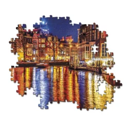 Clementoni Puzzle High Quality Collection Amsterdam 500 Pezzi, Puzzle Adulti