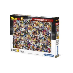 Clementoni Puzzle Impossible Dragon Ball 1000 Pezzi, Puzzle Adulti