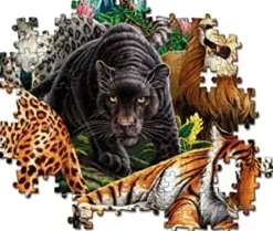 Clementoni Puzzle Wild Cats 500 Pezzi