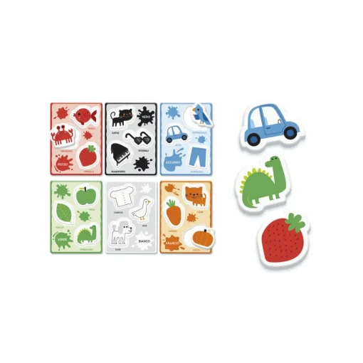 Clementoni Sapientino Baby Montessori Parole E Colori