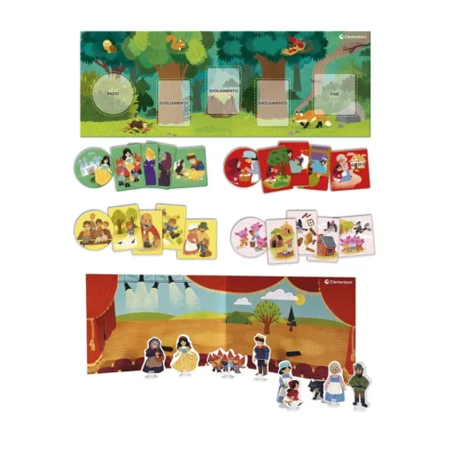Clementoni Sapientino Montessori Mille E Una Fiaba, Gioco Educativo