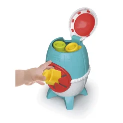 Clementoni Soft Clemmy Touch, Explore And Play Sensory Rocket, Mattoncini Morbidi