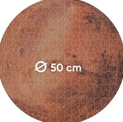 Clementoni Space Collection Puzzle Round Mars 500 Pezzi