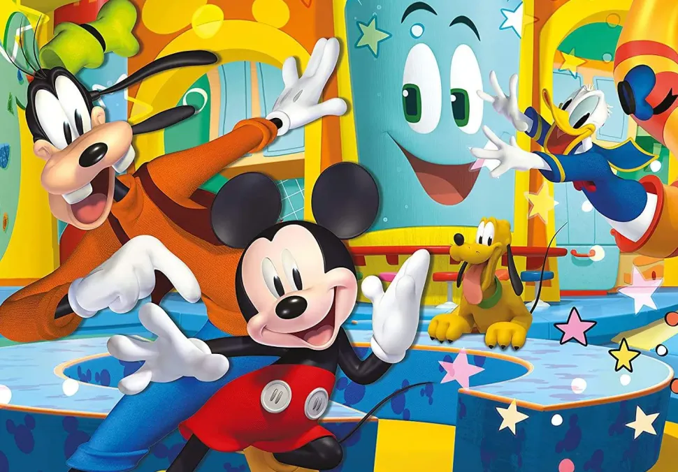 Clementoni Supercolor Puzzle Disney Mickey 60 Maxi Pezzi