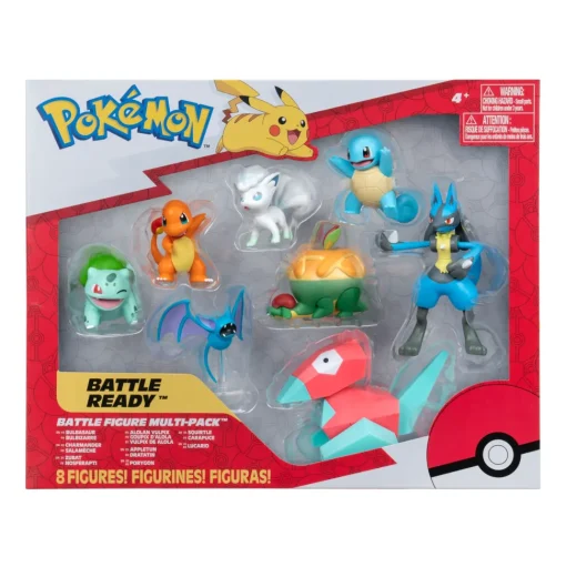 Confezione Pokemon Contenente 8 Personaggi Da Collezionare