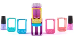 Cool Maker, Go Glam Pochette Decora Unghie, Kit Unghie Bambina, 5 Cartucce Con 120 Decorazioni, 3 Smalti Per Unghie Da Bambina, Giocattolo Per Bambine Da 8 Anni