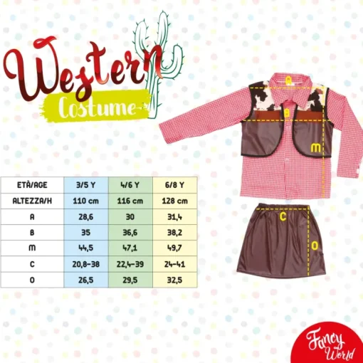 Costume Da Cowgirl
