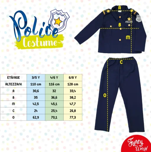 Costume Poliziotto