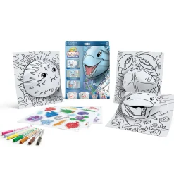 Crayola Pops 3D Activity Set Delfino E Mondo Marino Colora E Crea Disegni Tridimensionali