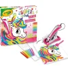 Crayola Super Pen Unicorno Neon, Gioco Per Sciogliere I Pastelli A Cera E Creare Disegni In Rilievo, Attivita Creativa E Regalo Per Bambini, Eta 8+