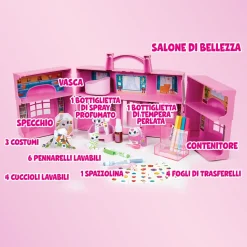 Crayola Washimals Super Salone Di Bellezza 5 Modi Per Giocare E Decorare! Colora E Fai Il Bagnetto Ai Tuoi Adorabili Cuccioli!