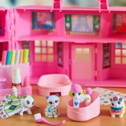 Crayola Washimals Super Salone Di Bellezza 5 Modi Per Giocare E Decorare! Colora E Fai Il Bagnetto Ai Tuoi Adorabili Cuccioli!