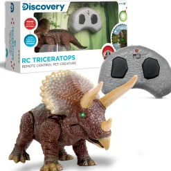 Dinosauro Triceratopo Radiocomandato Con Suoni Realistici