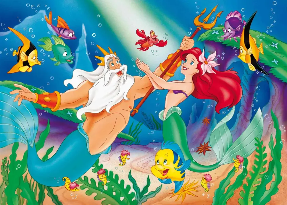 Disney Puzzle Df Maxi Floor 108 The Little Mermaid