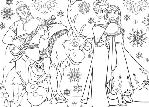 Disney Puzzle Df Maxi Floor 60 Frozen Music And Fun