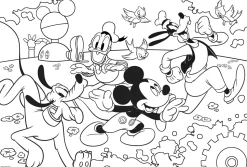 Disney Puzzle Maxifloor 4 X 48 Mickey