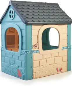 Feber Casual House, Casetta Per Bambini Con Porta Apribile, Colori Pastello, Per Bambini/E Dai 2 Anni