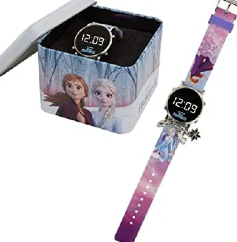 Frozen 2 Orologio Con Charms Tin. Frozen Gift/Col Giochi Preziosi