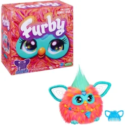 Furby Corallo, Giocattoli Di Peluche Interattivi Per Bambini E Bambine Dai 6 Anni In Su