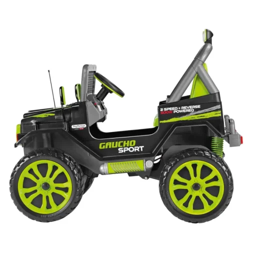 Gaucho Sport. Divertimento Esagerato Anche Sullo Sterrato! Fuoristrada Elettrico Per Bambini A 2 Posti. Dai 3 Anni, 12 V Peg Perego