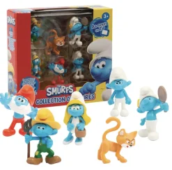 Giochi Preziosi Puffi Set 6 Personaggi Con Personaggio Esclusivo Di Birba